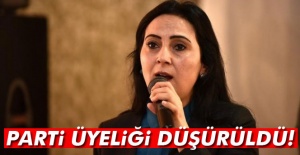 HDP Eş Başkanı Yüksekdağ'ın parti üyeliği düşürüldü