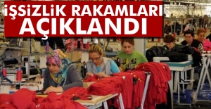 İşsizlik rakamları açıklandı