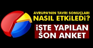 İşte Yapılan Son Anket!