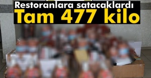 Restoranlara domuz eti satacaklardı: Tam 477 kilo