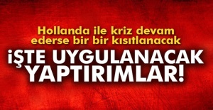 Türkiye'nin Hollanda'ya uygulayacağı yaptırımlar