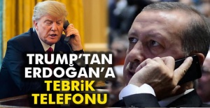 ABD Başkanı Trump’tan Cumhurbaşkanı Erdoğan’a tebrik telefonu