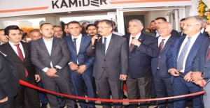 Bakan Özhaseki KAMİDER’in açılışını yaptı