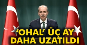 'Bakanlar Kurulu’nda OHAL’i uzatma kararı alındı'