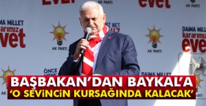 Başbakan’dan Baykal’a: 'Sevin sevin, o sevincin kursağında kalacak'