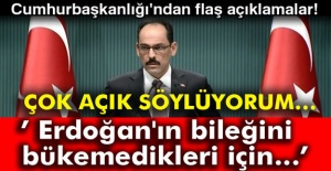 İbrahim Kalın'dan flaş açıklamalar