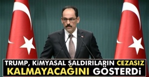 İbrahim Kalın: 'Trump, Esed rejimine...
