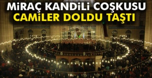 Miraç Kandili coşkusu