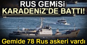 Rus savaş gemisiyle yük gemisi çarpıştı!