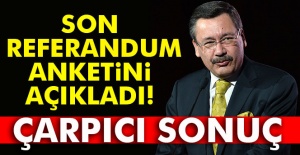 Son referandum anketini açıkladı! Çarpıcı sonuç