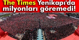 The Times Yenikapı'da milyonları göremedi