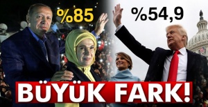 Türkiye’de referanduma katılım yüzde 85, ABD’de genel seçimlere katılım...