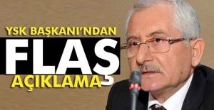 YSK Başkanı'ndan çok önemli 'oy' açıklaması