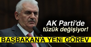 AK Parti'de tüzük değişiyor! Başbakan'a yeni görev