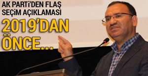 AK Parti'den flaş seçim açıklaması