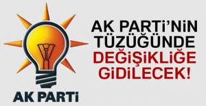 AK Parti'nin tüzüğünde değişikliğe gidilecek