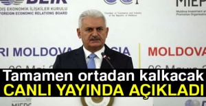 Başbakan Yıldırım: Tamamen ortadan kalkacak