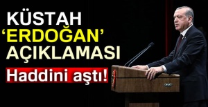 Belediye Başkanından Erdoğan için küstah açıklama