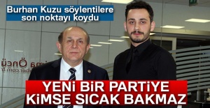 Burhan Kuzu: 'Yeni bir partiye kimse sıcak bakmaz'