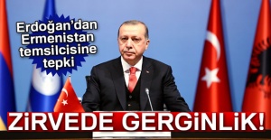 Erdoğan'dan Ermenistan temsilcisine tepki