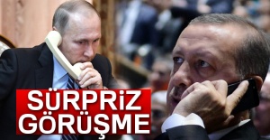 Erdoğan ve Putin'den sürpriz görüşme