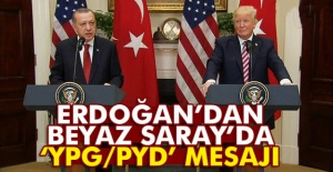 Erdoğan’dan Beyaz Saray’da