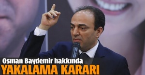 HDP'li Osman Baydemir'e yakalama kararı!