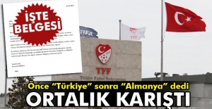 İşte belgesi! Önce “Türkiye” sonra “Almanya” dedi.