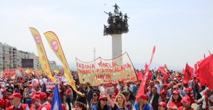 İzmir’de 1 Mayıs coşkusu