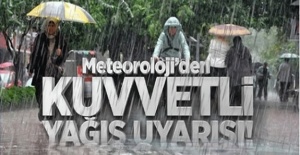 Meteoroloji'den 5 il için sağanak ve dolu uyarısı