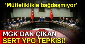 MGK toplantısı sonrası yazılı açıklama