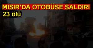 Mısır’da otobüse silahlı saldırı: 23 ölü