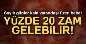Pideye yüzde 20 zam gelebilir