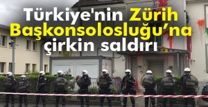 Türkiye'nin Zürih Başkonsolosluğuna saldırı