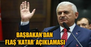 Başbakan'dan Flaş 'Katar' açıklaması