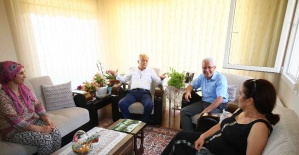 Başkan Karabağ bayram geleneğini sürdürdü