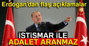 Cumhurbaşkanı Erdoğan: 'İstismar ile adalet aranmaz'
