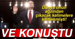 Dünya onun ağzından çıkacak kelimelere kilitlenmişti! Ve konuştu