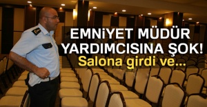 Emniyet müdür yardımcısına şok