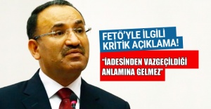 Gülen'in iadesiyle ilgili flaş açıklama!