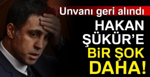 Hakan Şükür’e bir şok daha!