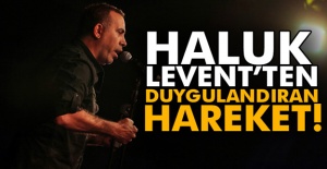 Haluk Levent'ten çok anlamlı hareket