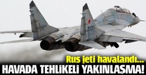 Havada tehlikeli yakınlaşma!