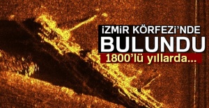 İzmir Körfezi'nde batık gemi buldular