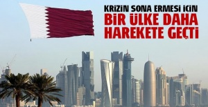Krizin sona ermesi için bir ülke daha harekete geçti