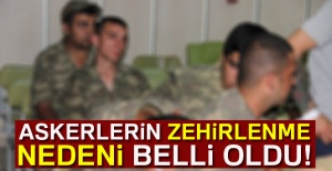 Manisa'da askerlerin zehirlenme nedeni belli oldu