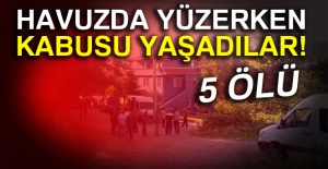 Sakarya'da havuzda elektrik faciası: 5 ölü