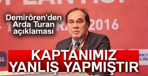 Yıldırım Demirören'den Arda Turan açıklaması