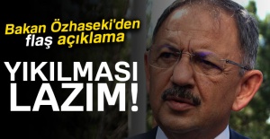 Bakan Özhaseki'den flaş açıklama!