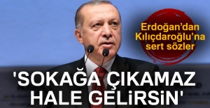 Cumhurbaşkanı Erdoğan'dan Kılıçdaroğlu'na sert sözler